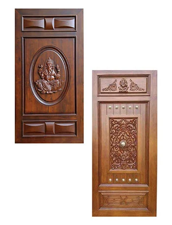 Teak Wood Doors - Vijaykumar Timbers and Furniture